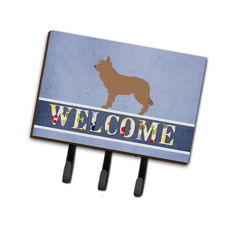 Carolines Treasures Berger Picard Welcome Leash or Key Holder CA68981
